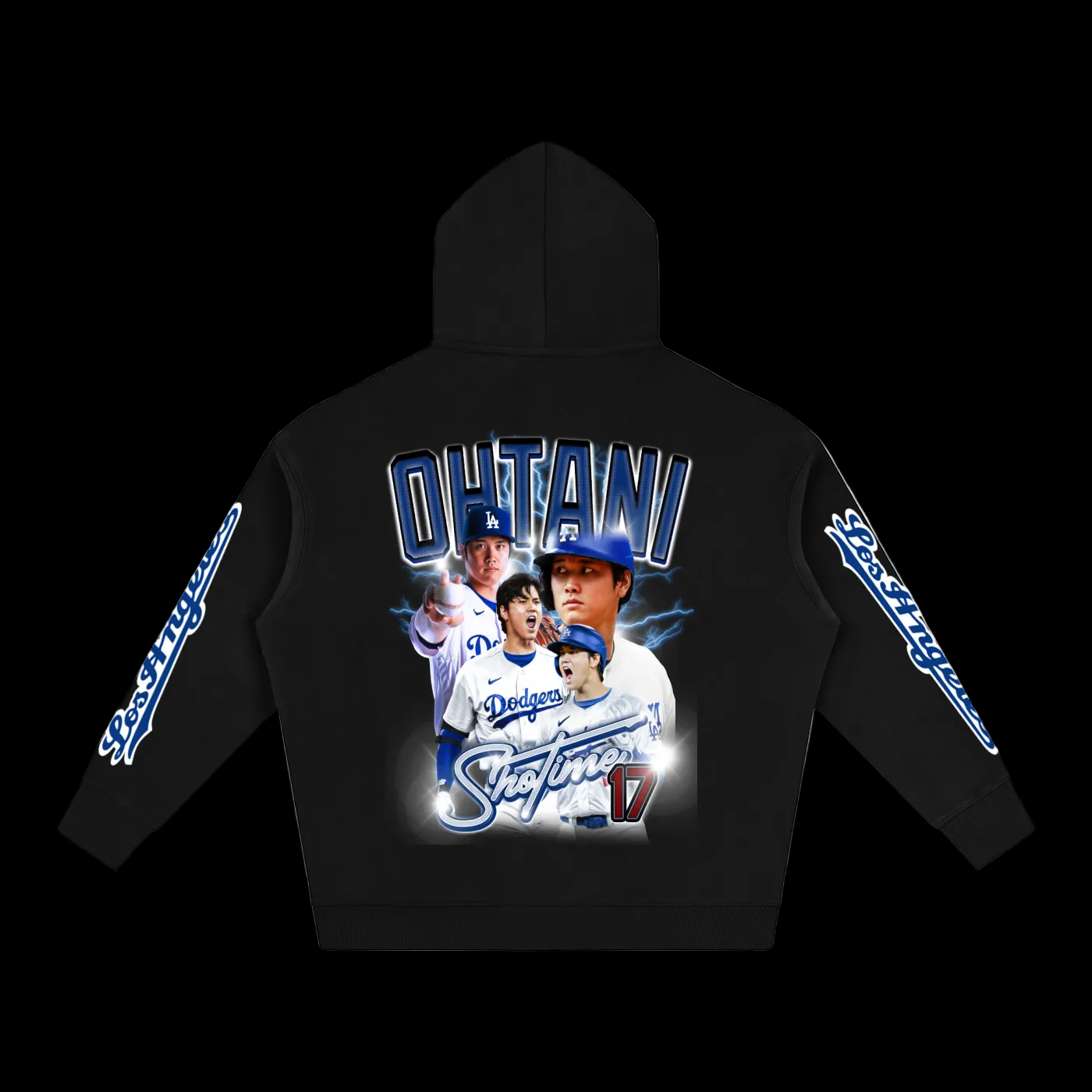 LA Dodgers Shohei Ohtani Oversize Fleeced Hoodie