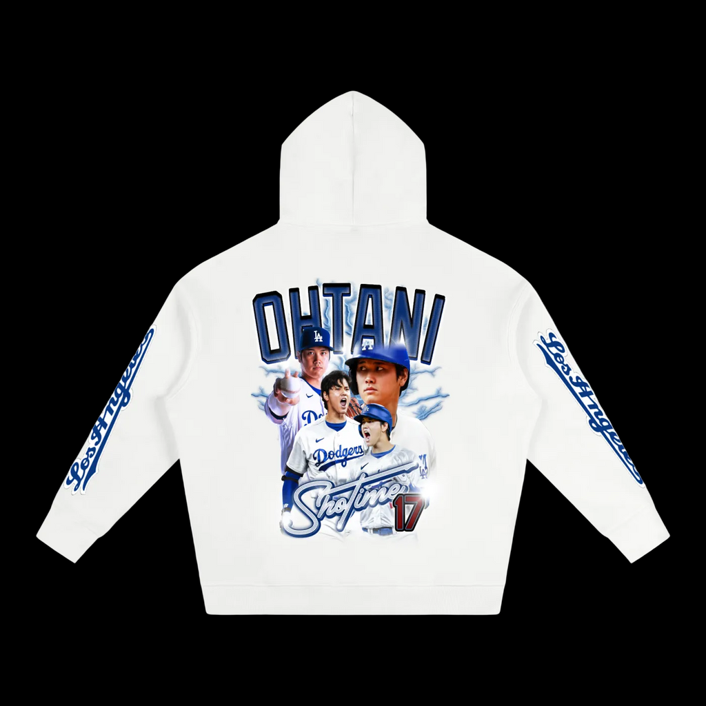 LA Dodgers Shohei Ohtani Oversize Fleeced Hoodie