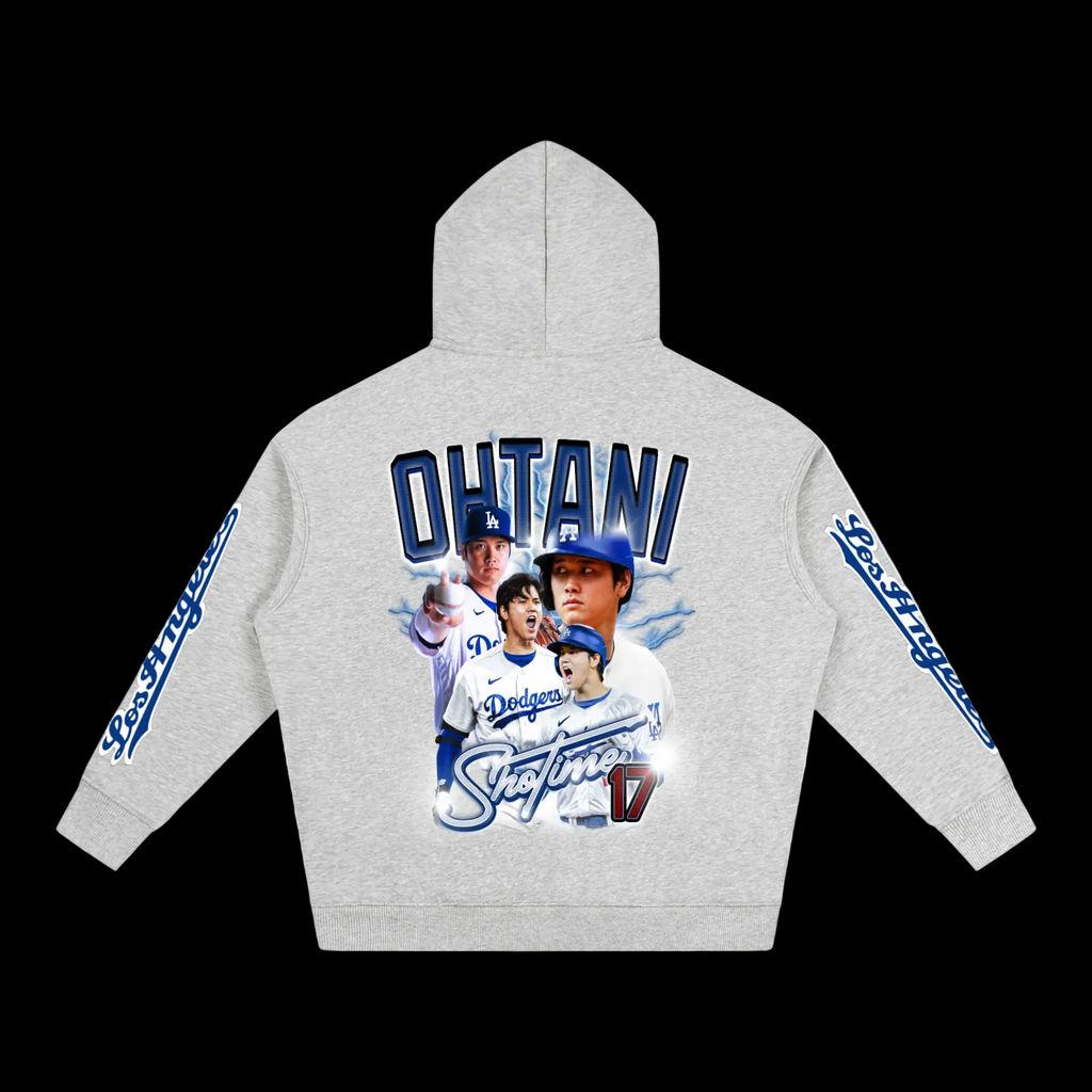 LA Dodgers Shohei Ohtani Oversize Fleeced Hoodie