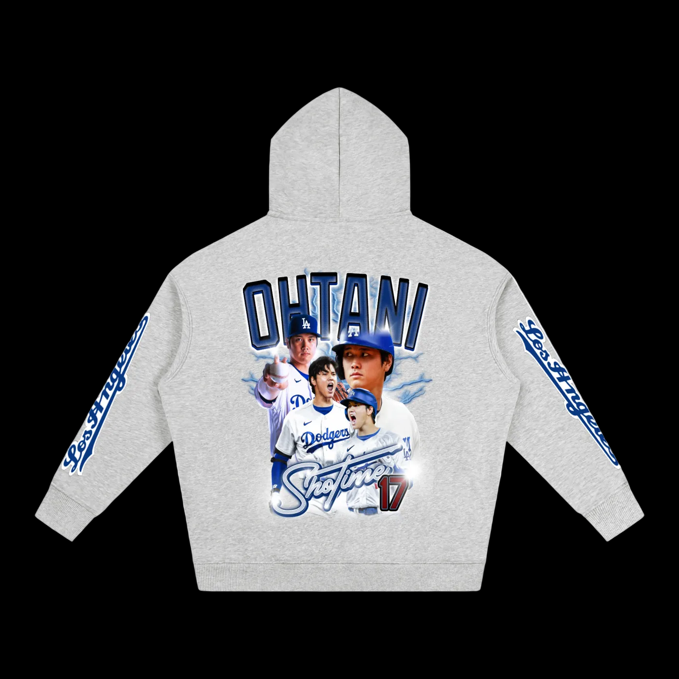 LA Dodgers Shohei Ohtani Oversize Fleeced Hoodie