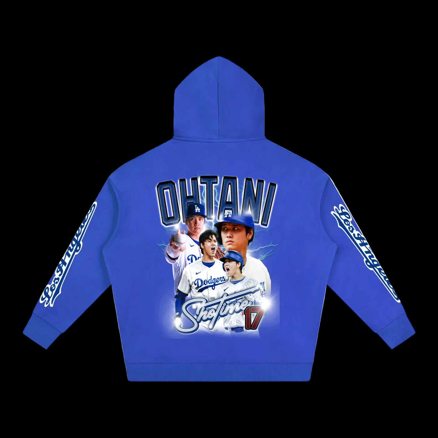 LA Dodgers Shohei Ohtani Oversize Fleeced Hoodie