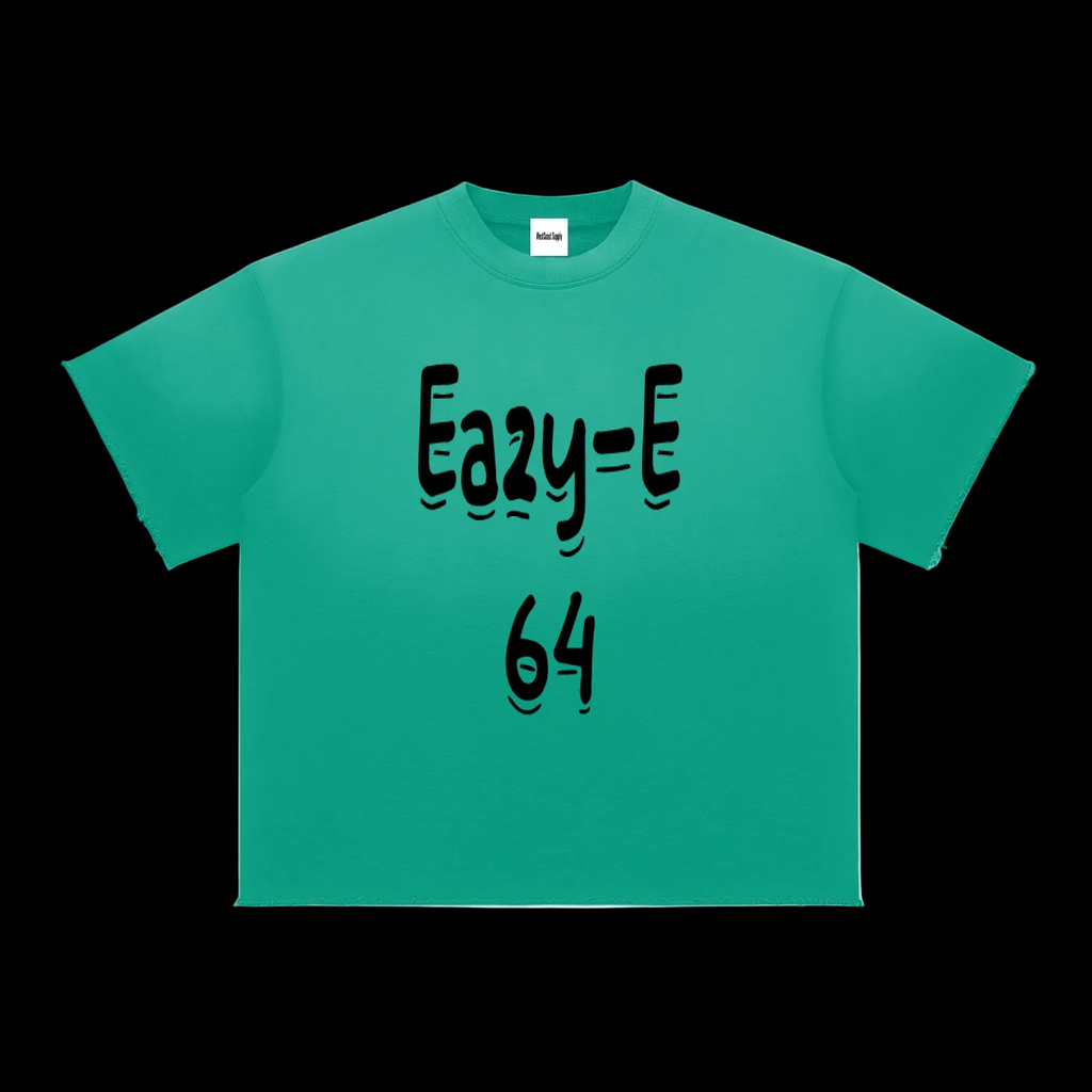Crusing Down in My 64 Sun Fade Raw Edge T-Shirt