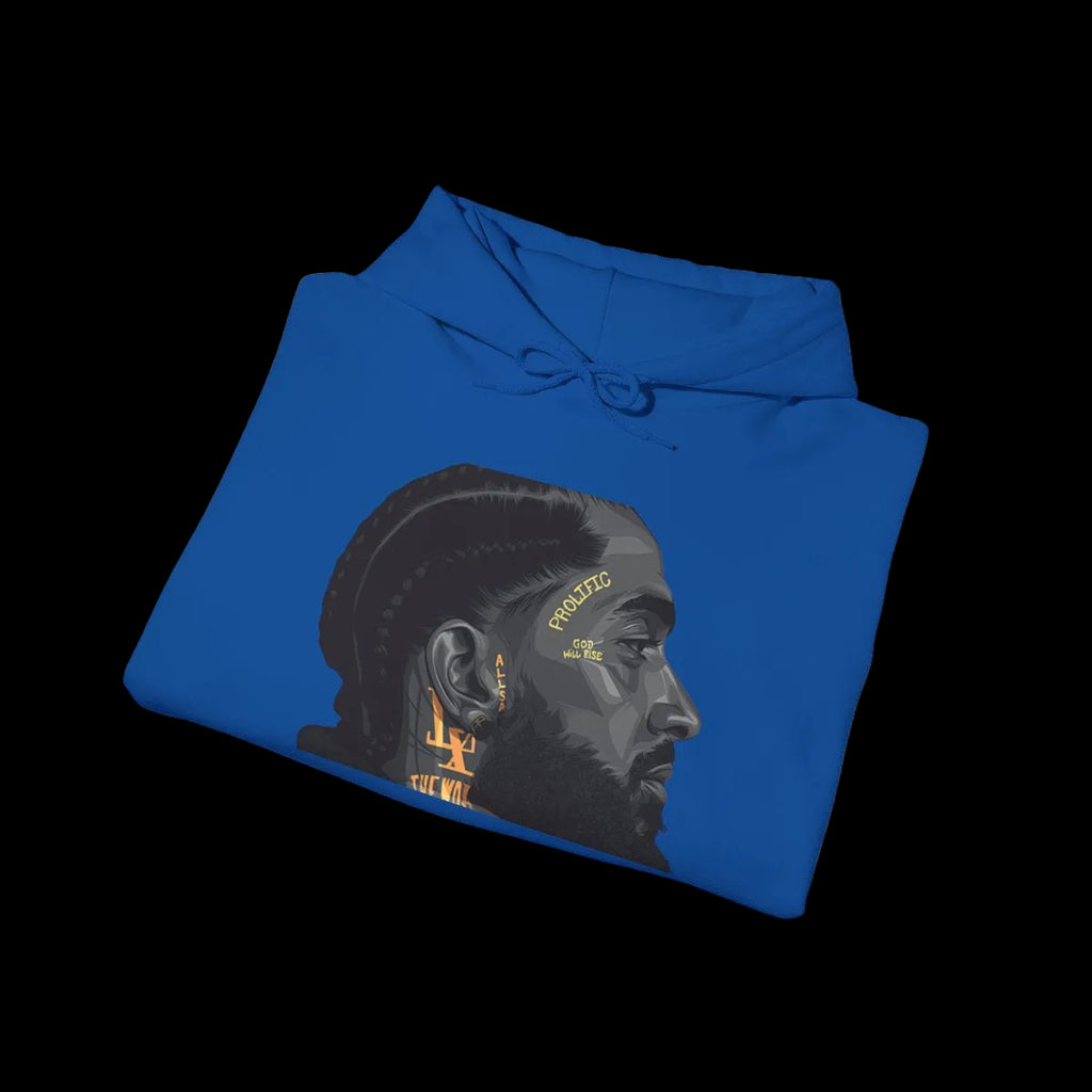 Victory Lap Hoodie — Portrait Graphic 'Victory Lap' Pullover