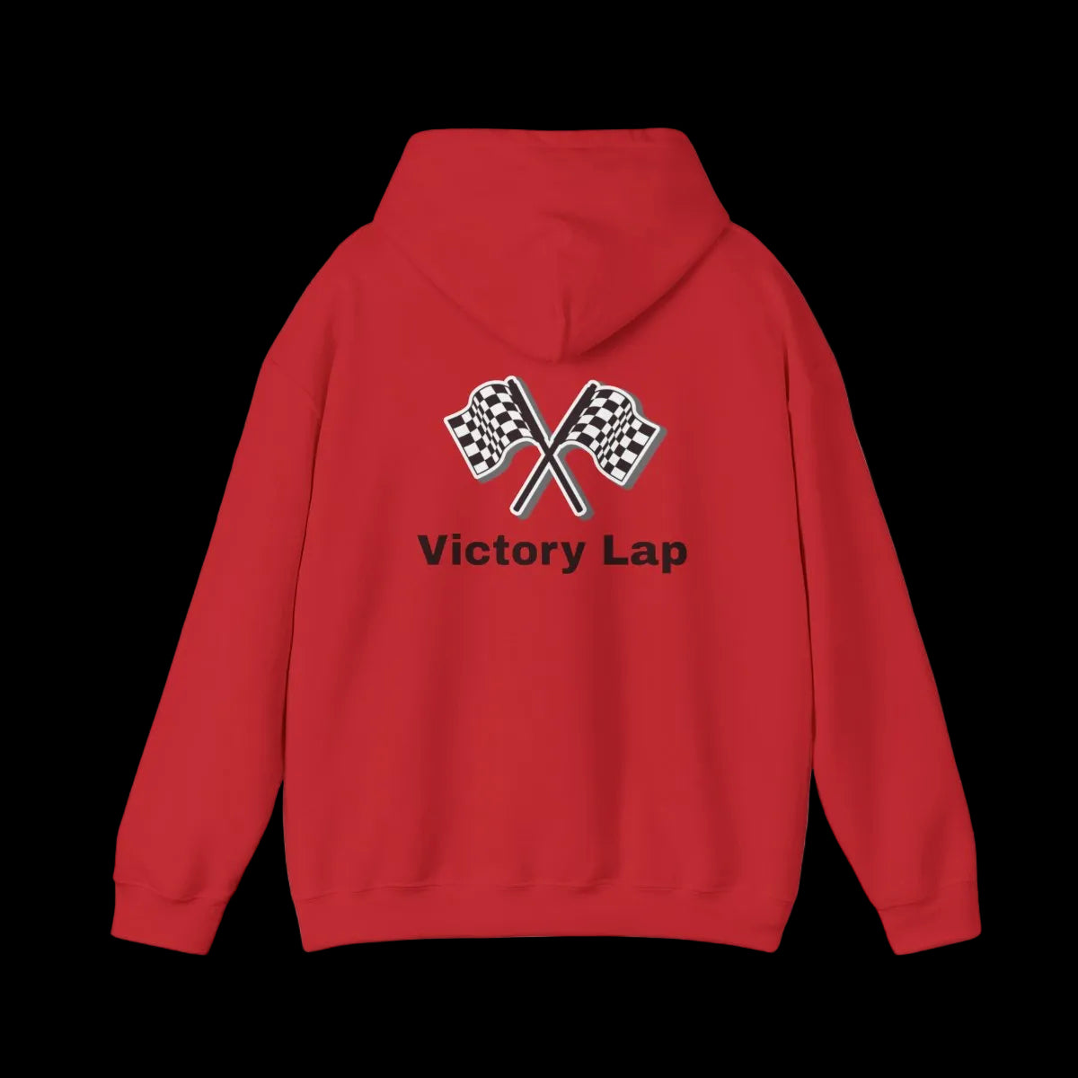 Victory Lap Hoodie — Portrait Graphic 'Victory Lap' Pullover